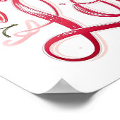 バレンタインデー "愛に溺れて" ポスター (角)