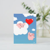 バレンタインデー：愛のはがき シーズンポストカード (スタンド正面)