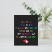 バレンタインデー：愛の物語マラソン シーズンカード (スタンド正面)