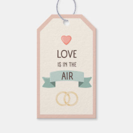 バレンタインデー – 愛は空中にある ギフトタグ