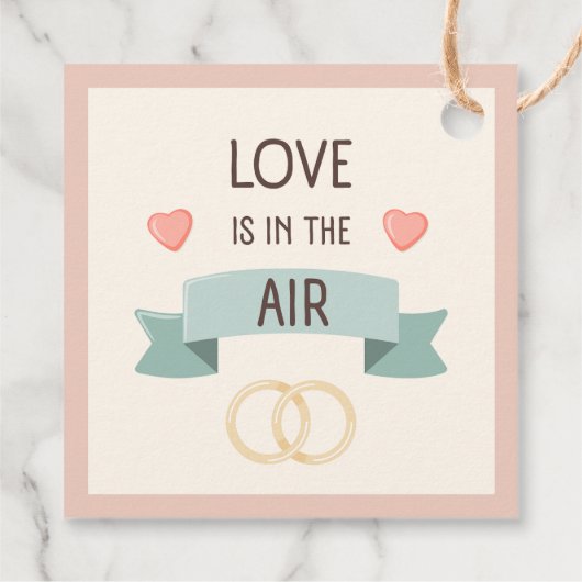 バレンタインデー – 愛は空中にある フェイバータグ (裏面)