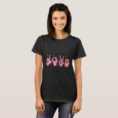 バレンタインデー 手話 特別教育 Tシャツ (正面フル)