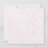 バレンタインデー 招待状 (裏面)