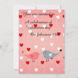 バレンタインデー 招待状