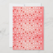 バレンタインデー 招待状 (裏面)