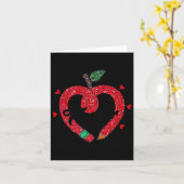 バレンタインデー 教師 ハート 女性 インスピレーション カード (黄色い花)