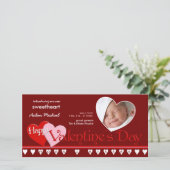 バレンタインデー – 新生児発表 シーズンカード (スタンド正面)