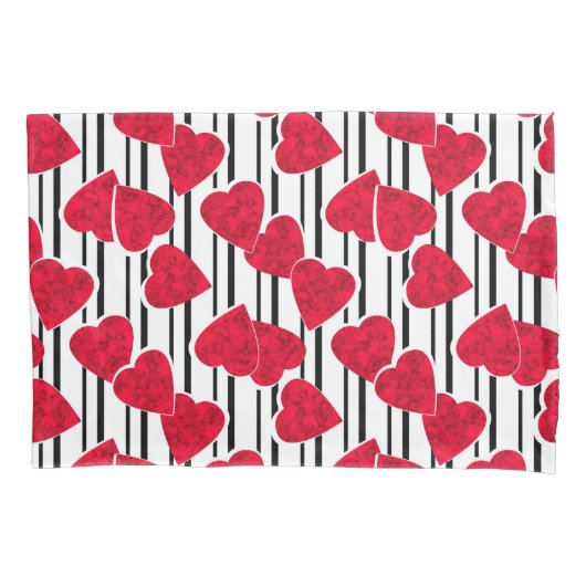 バレンタインデー 枕カバー (正面)