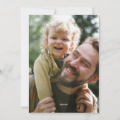 バレンタインデー 父と娘の愛 シーズンカード (裏面)