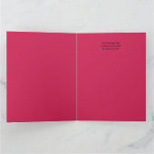 バレンタインデー 現代の日本人少女が折り紙のカードを作る カード (内部)