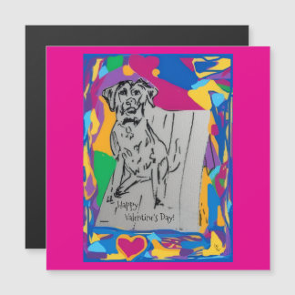 バレンタインデー 磁石カード