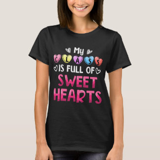 バレンタインデー 私のクラスは優しい心でいっぱい テ Tシャツ