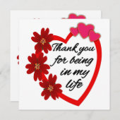 バレンタインデー/ 私の人生にいてくれてありがとう (正面/裏面)