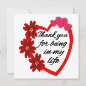 バレンタインデー/ 私の人生にいてくれてありがとう (正面)