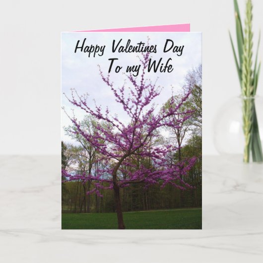 バレンタインデー、私の妻カード シーズンカード (正面)