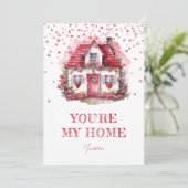 バレンタインデー 私の家はあなた シーズンカード (スタンド正面)