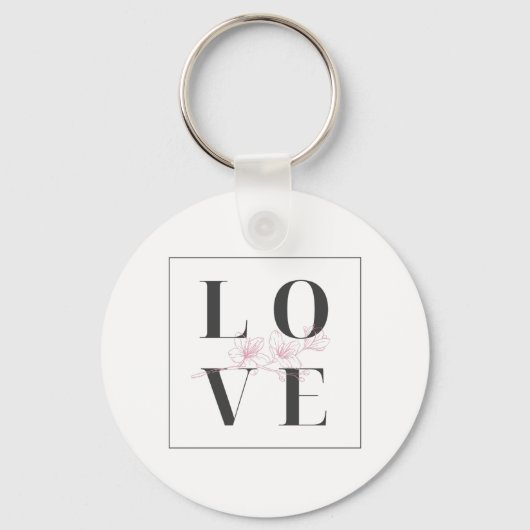 ❤️バレンタインデー❤️私はあなたを愛している キーホルダー (正面)