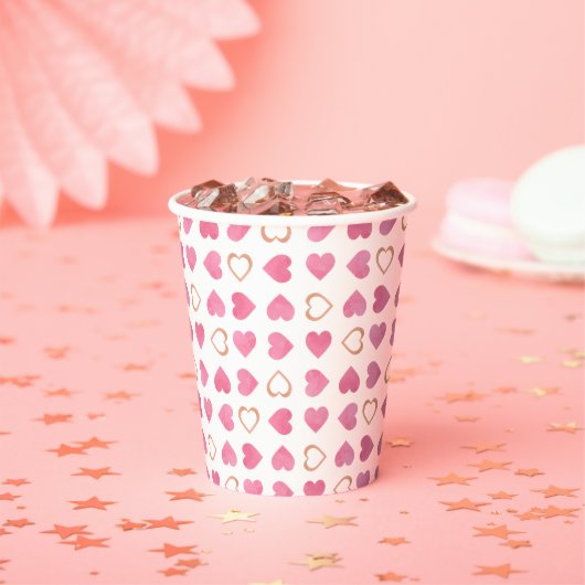 バレンタインデー 紙コップ (インサイチュ)