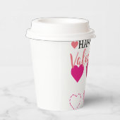 バレンタインデー 紙コップ (右)