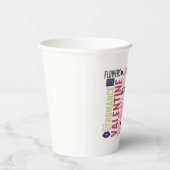 バレンタインデー 紙コップ (右)