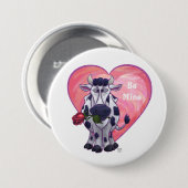 バレンタインデー 缶バッジ (正面&裏面)