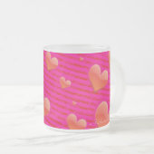 バレンタインデー – 美しい曇り眼鏡 – マグカップ (正面右)