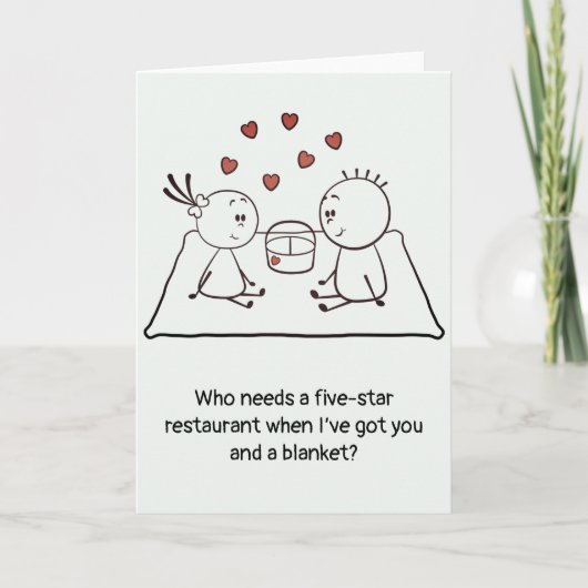 バレンタインデー・記念日 かわいい 楽しい 落書き 折り紙 カード (正面)