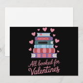 バレンタインデー 読書教師 全部予約済み シーズンカード (正面/裏面)