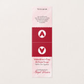 バレンタインデー 赤い ピンクの 手作り ハンドメイド ソープ (外部フラット)