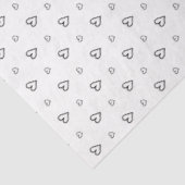 バレンタインデー（赤）スコットランド犬（黒）かわいい 薄葉紙 (詳細)