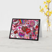 バレンタインデー#1カード カード (黄色い花)