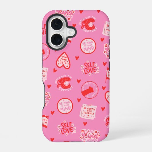 バレンタインデー 14 iPhone 16ケース (裏面)