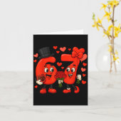 バレンタインデー 67 ハートでいっぱいの面白いミーム カード (黄色い花)