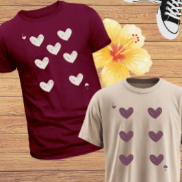 バレンタインデー 6 & 7 ミーム おそろい ペアTシャツ トライブレンドTシャツ