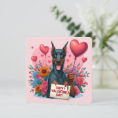 バレンタインデー – Doberman 1 – カード (スタンド正面)