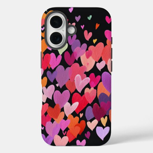 バレンタインデー iPhone 16 ケース | ロマンチック Case-Mate iPhoneケース (裏面)
