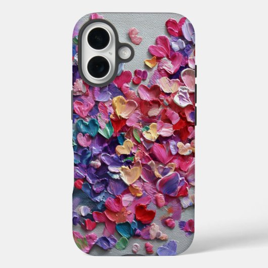 バレンタインデー iPhone 16 ケース | ロマンチック Case-Mate iPhoneケース (裏面)