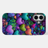 バレンタインデー iPhone 16 ケース | ロマンティック Case-Mate iPhoneケース (裏面 (横))