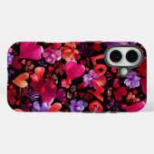 バレンタインデー iPhone 16 タフケース | ロマンチック Case-Mate iPhoneケース (裏面 (横))