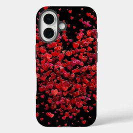 バレンタインデー iPhone 16 タフケース | ロマンティック 16ケース