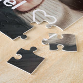 バレンタインデー | LGBT赤いハートカスタム写真 ジグソーパズル (側面)