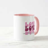 バレンタインデー "Love Love Love" マグカップ (正面右)