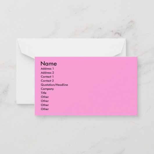 バレンタインデー – Oakley - Dachshund ノートカード (正面)