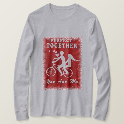 バレンタインデー Tシャツ (デザイン正面)