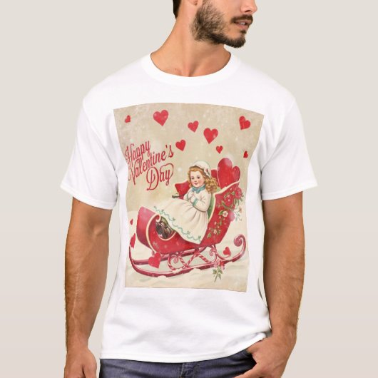 バレンタインデー Tシャツ (正面)