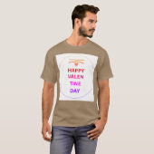 バレンタインデー Tシャツ (正面フル)
