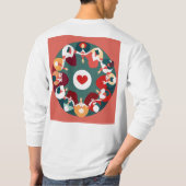 バレンタインデー Tシャツ (裏面)