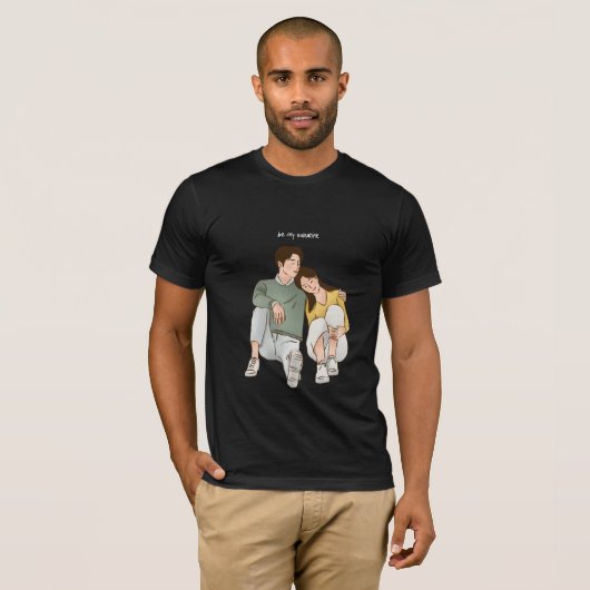 バレンタインデー Tシャツ (正面フル)