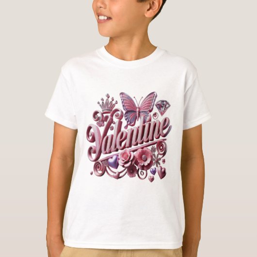 バレンタインデー Tシャツ (正面)