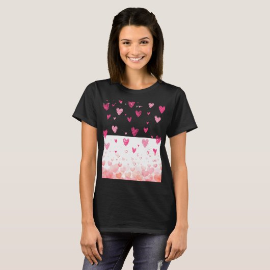 バレンタインデー Tシャツ (正面フル)